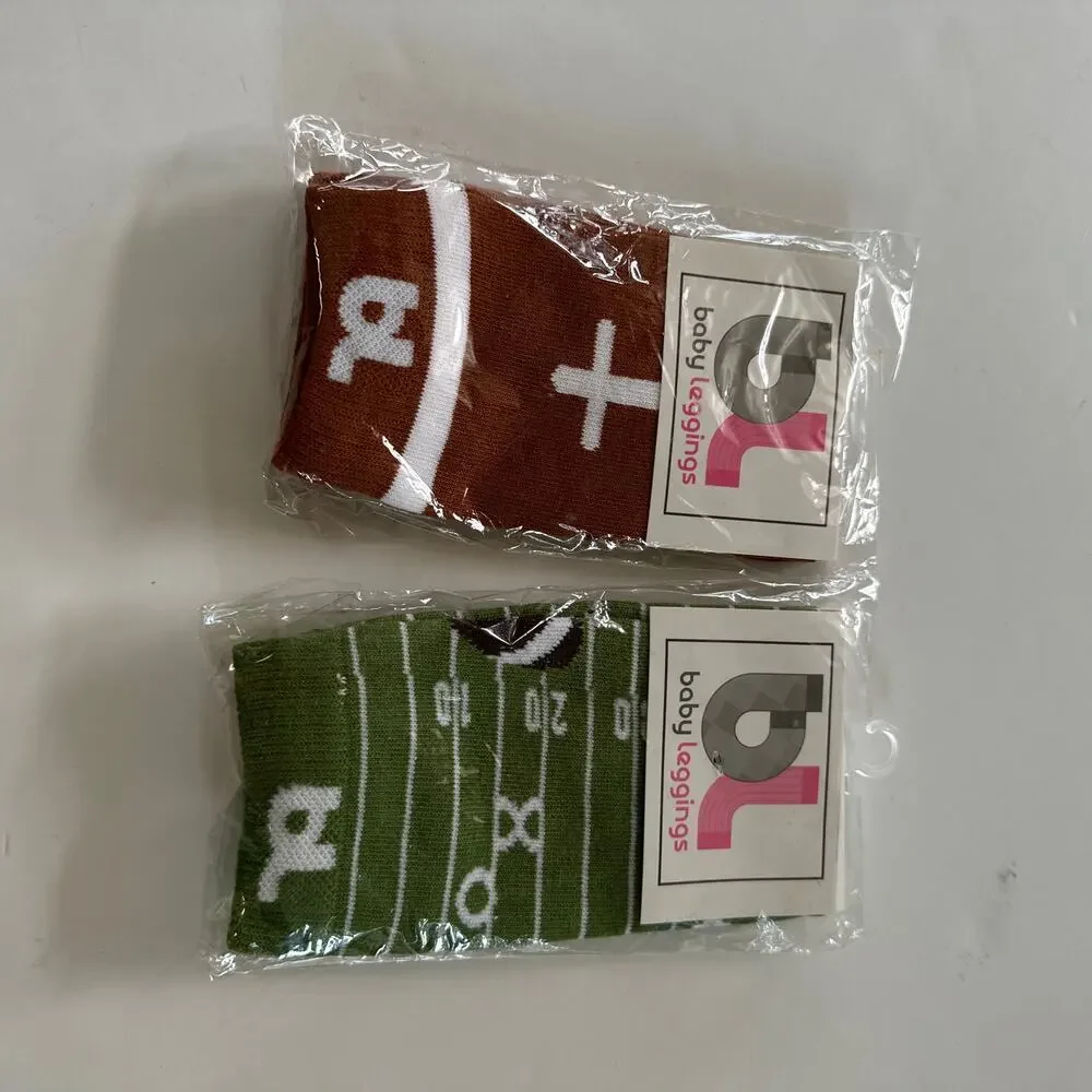 Baby Leggings Bundle - Music, Guitar, Football - New!